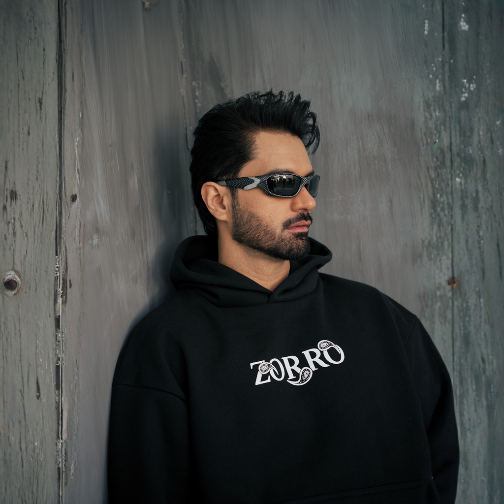 PAISLEY PUFF PRINT HOODIE