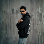 PAISLEY PUFF PRINT HOODIE