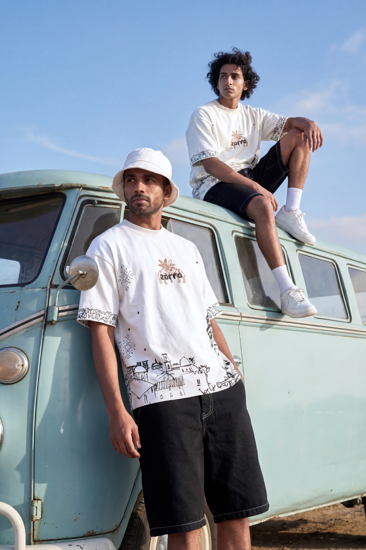 CREAM VILLAGE TSHIRT