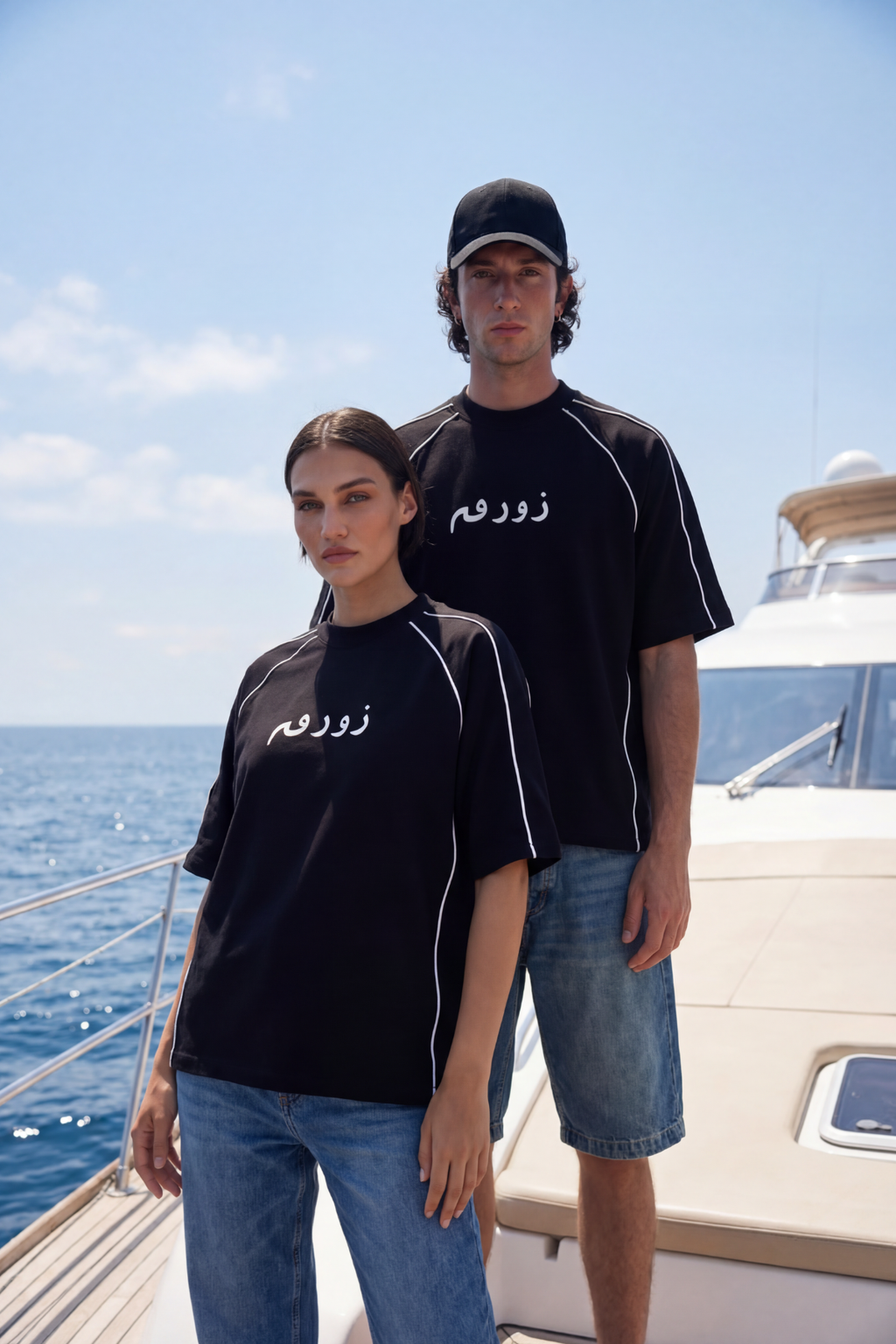 BLACK ZAMANA TSHIRT