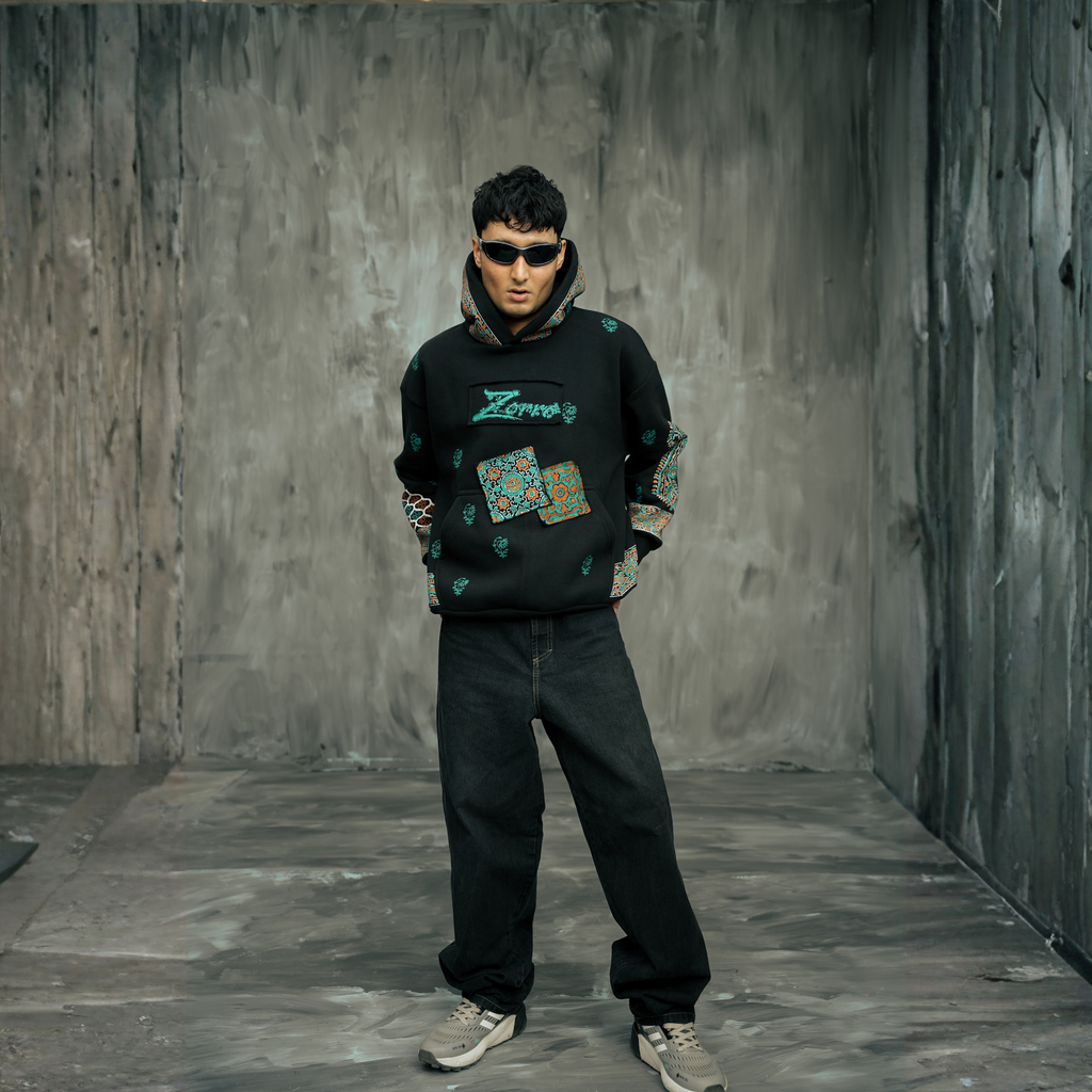 BAAGH BLOCK PRINT HOODIE