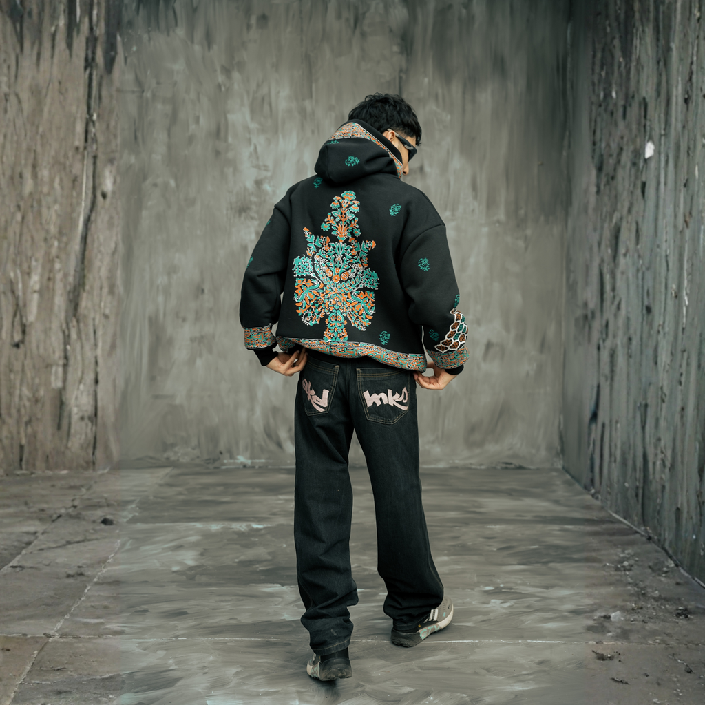 BAAGH BLOCK PRINT HOODIE