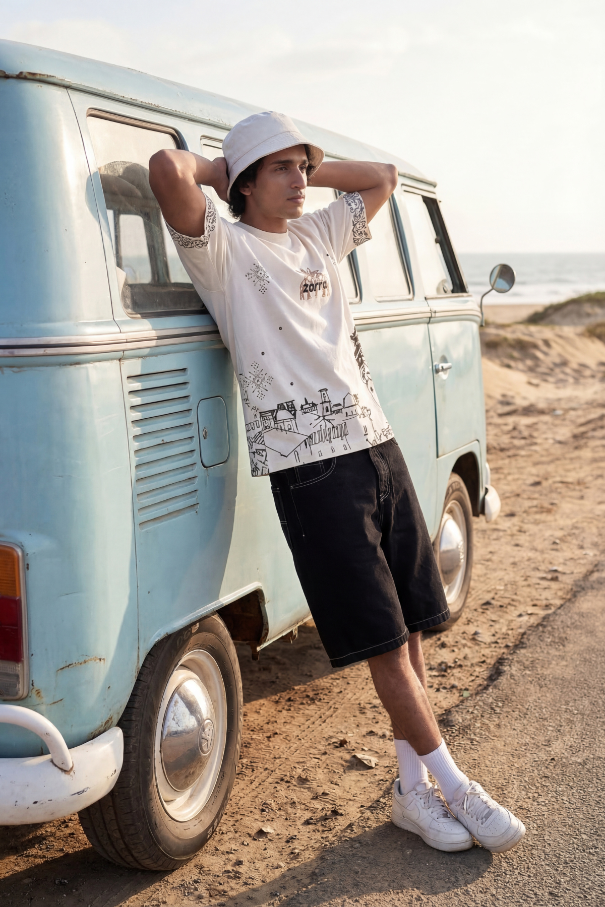 CREAM VILLAGE TSHIRT