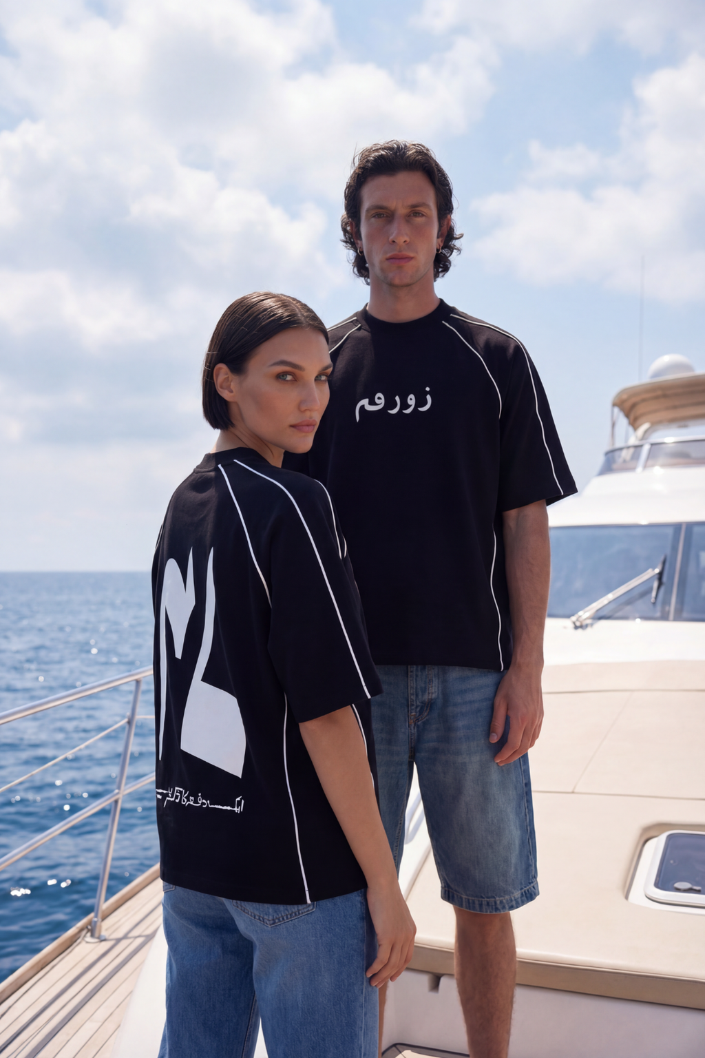 BLACK ZAMANA TSHIRT