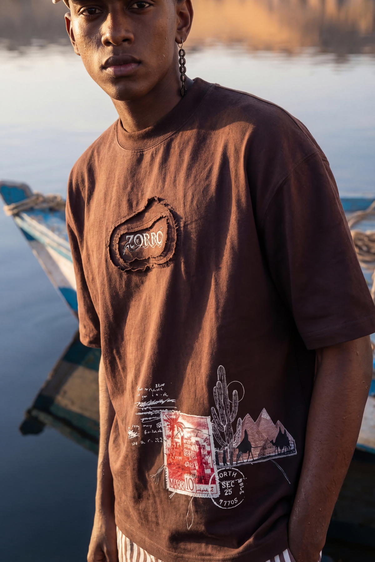BROWN DESERT TSHIRT