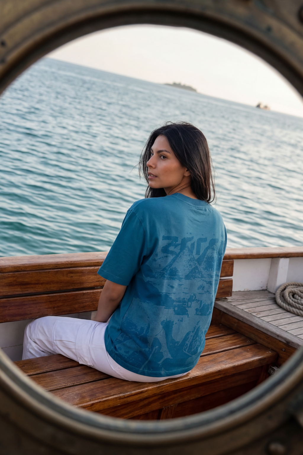 BLUE PYRAMID TSHIRT