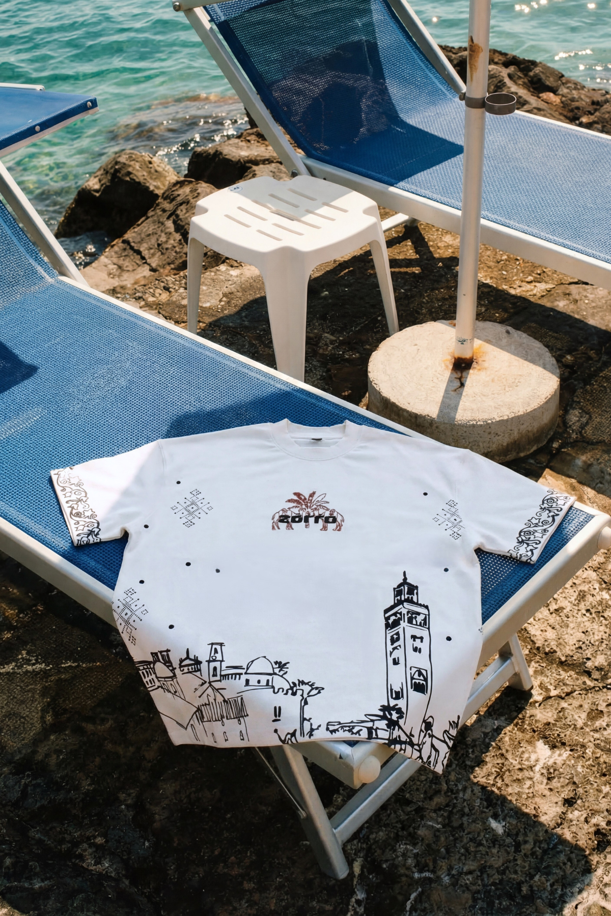 CREAM VILLAGE TSHIRT